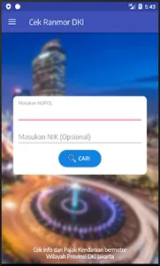 Cek Ranmor DKI Jakarta screenshot 1