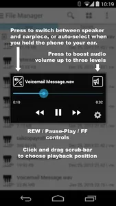 WavPlayer screenshot 0