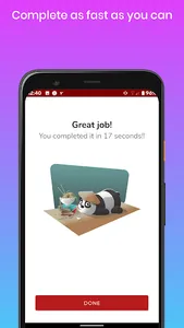 Fast fingers screenshot 1