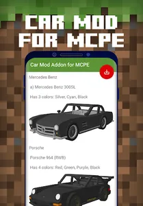 Car Mod Addon for Minecraft screenshot 4