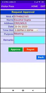 BLW Visitor ePass screenshot 4