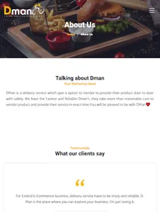 Dman | Your Delivering Hand screenshot 13