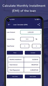 Loan & Finance(EMI) Calculator screenshot 1