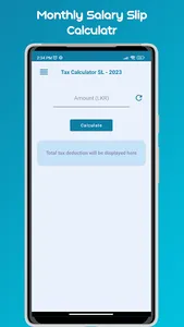 Tax Calculator - Sri Lanka screenshot 2
