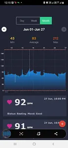 Heart Rate Monitor - Pulse App screenshot 7