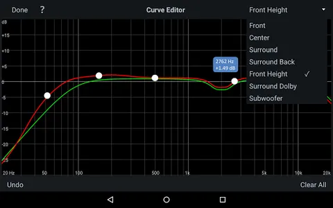 Audyssey MultEQ Editor app screenshot 9