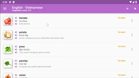eFlashcards screenshot 17