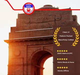 Delhi Metro App Route Map, Bus screenshot 0