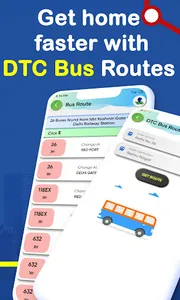 Delhi Metro App Route Map, Bus screenshot 13