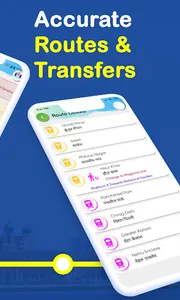 Delhi Metro App Route Map, Bus screenshot 2