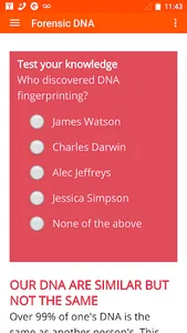 Forensic DNA Testing screenshot 3