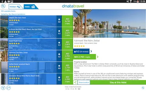 dnata Travel Holidays & Hotels screenshot 11