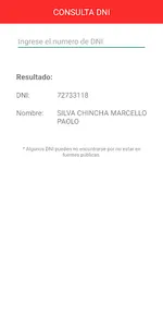 Consulta RUC y DNI screenshot 3