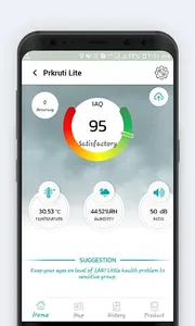 Prkruti LITE : Monitor Air Qua screenshot 0