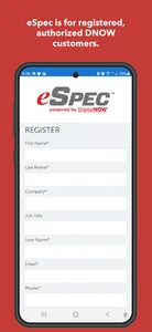 DNOW eSPEC screenshot 0