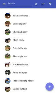Breeds of horses screenshot 0