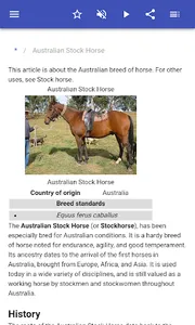 Breeds of horses screenshot 1