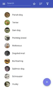 Dog breeds screenshot 0