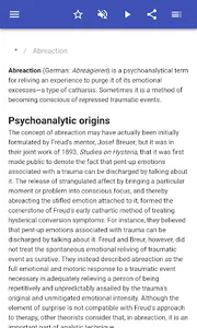 Psychological concepts screenshot 1