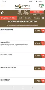 Mixfood Online Officieel screenshot 1