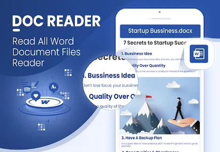 Docx Reader: Word Document,  D screenshot 0