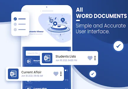 Docx Reader: Word Document,  D screenshot 2