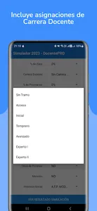 Simulador Sueldo Docente Chile screenshot 3