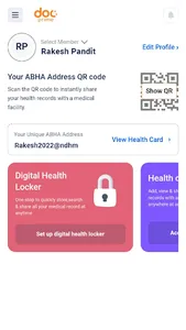 Docprime ABDM Health Locker screenshot 2