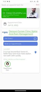 DENOVO Clinic screenshot 1