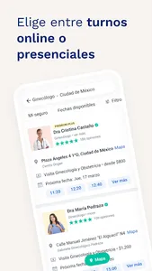 Doctoralia: pedí turnos online screenshot 2