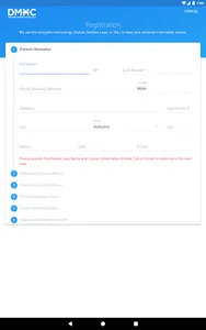 DMHC Registration screenshot 7