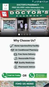 Doctor's Pharmacy Bwp screenshot 1