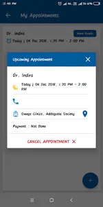 Dr Indira Pavan screenshot 2