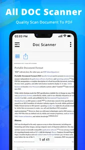 All Doc Scanner - PDF Creator screenshot 1