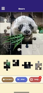Bear Love Puzzle screenshot 1