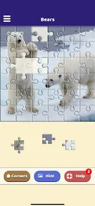 Bear Love Puzzle screenshot 2
