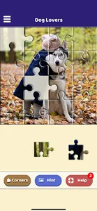 Dog Lovers Puzzle screenshot 1