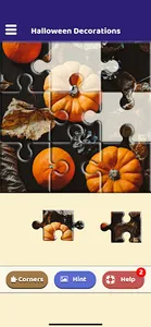 Halloween Decorations Puzzle screenshot 0