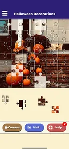 Halloween Decorations Puzzle screenshot 3