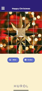 Happy Christmas Sliding Puzzle screenshot 2