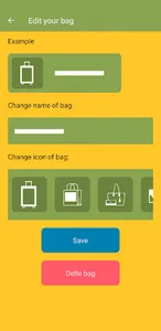 Travel Bag Checklist screenshot 6