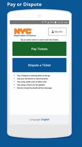 NYC Pay or Dispute screenshot 0