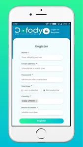 Dofody: Online Doctor Consulta screenshot 0