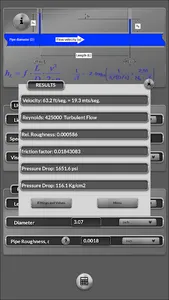 Pressure Drop Pipe Flow screenshot 3