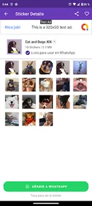 cats and dogs stickers screenshot 3