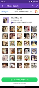 cats and dogs stickers screenshot 5