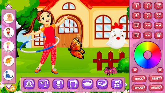 Doll house Design: Home games screenshot 15