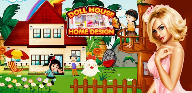 Doll house Design: Home games screenshot 8