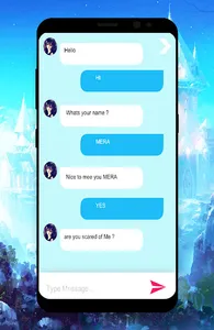 Cute Dolls fake call screenshot 0