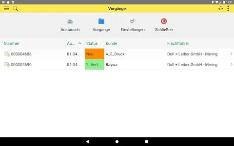 intertrans driver-app screenshot 15
